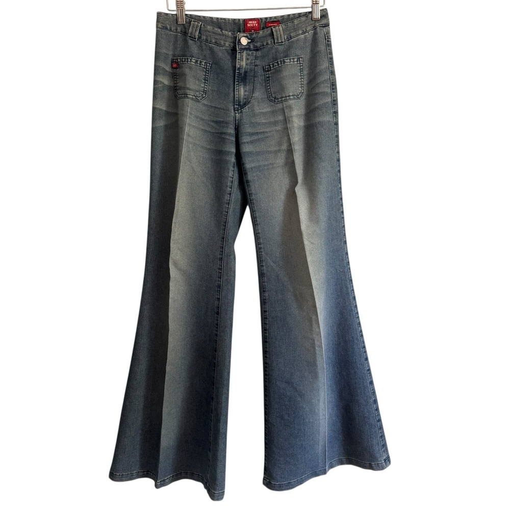 Miss Sixty Vintage Y2K Zhenda Wide Leg Flare Jeans